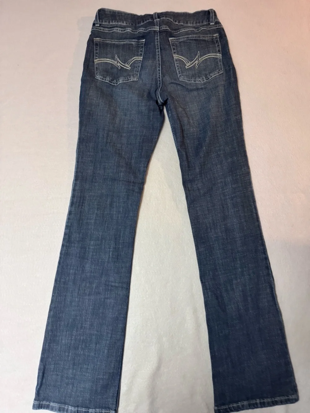 Wrangler Women's Dark Blue Straight Leg Jeans